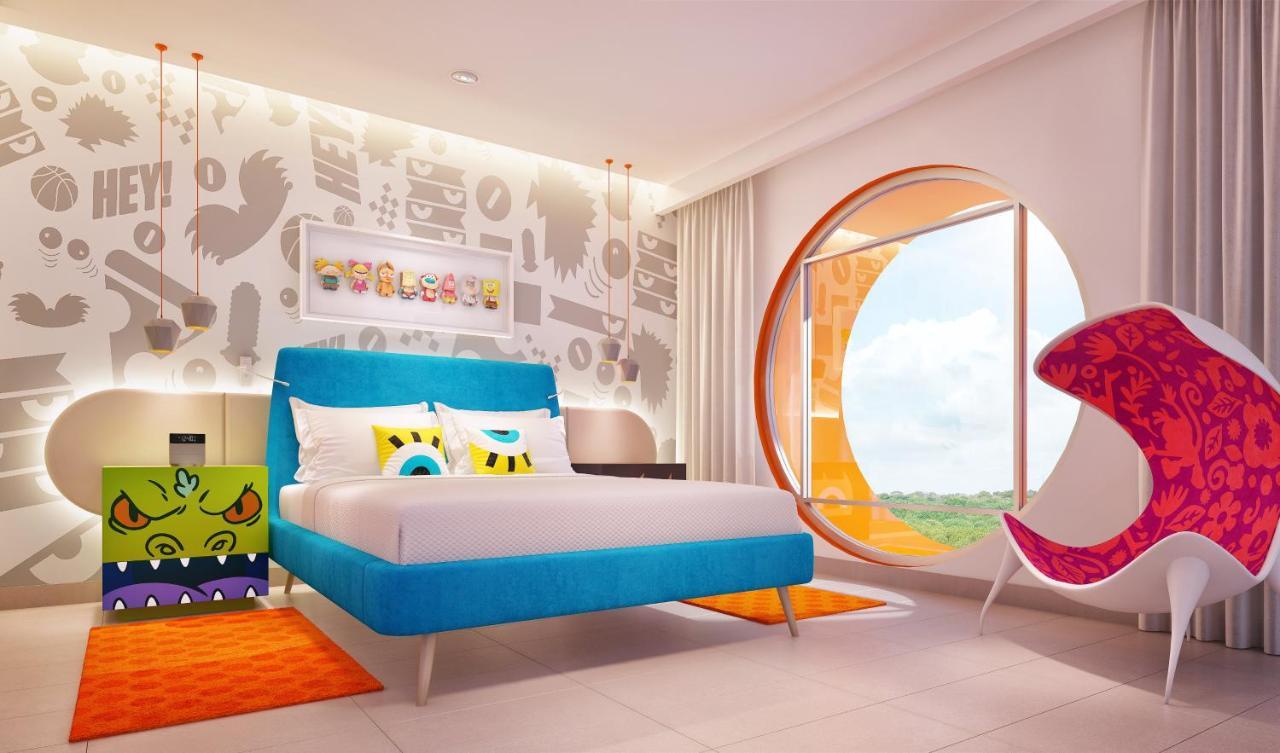 Nickelodeon Hotels & Resorts Riviera Maya 푸에르토 모렐로스 외부 사진 A room at the Legoland Hotel